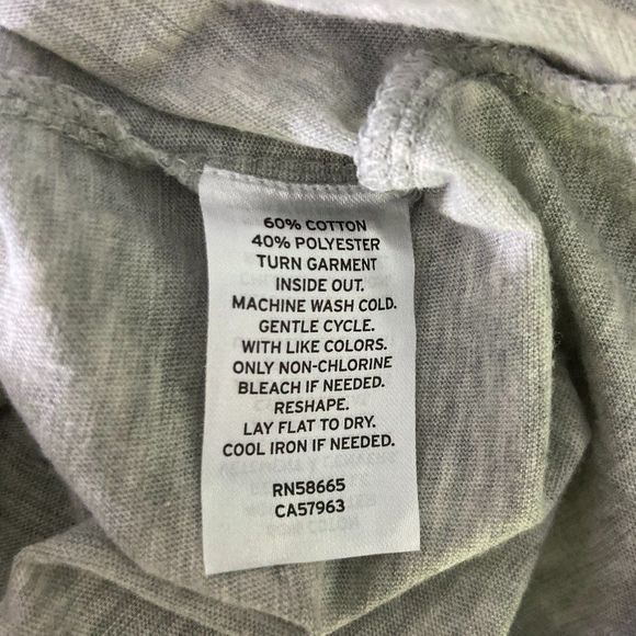 NWT‎ HALOGEN Grey All Luck Clover Tee - Picture 7 of 8